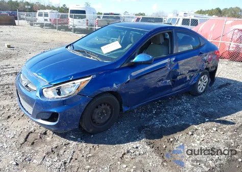 2015 Hyundai Accent Gls z USA, uszkodzony, nr VIN KMHCT4AE4FU850278